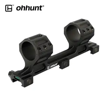 

ohhunt Hunting Accessory 25.4mm 30mm Scope Ring Picatinny Weaver Rail Double Cantilever Heavy Duty Ring Mount with Bubble Level