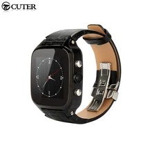 Newest Geniune Leather Smart Watch S8 plus MTK6572 Android Watch Phone with SIM slot WiFi GSM 5MP Camera 1G+8G