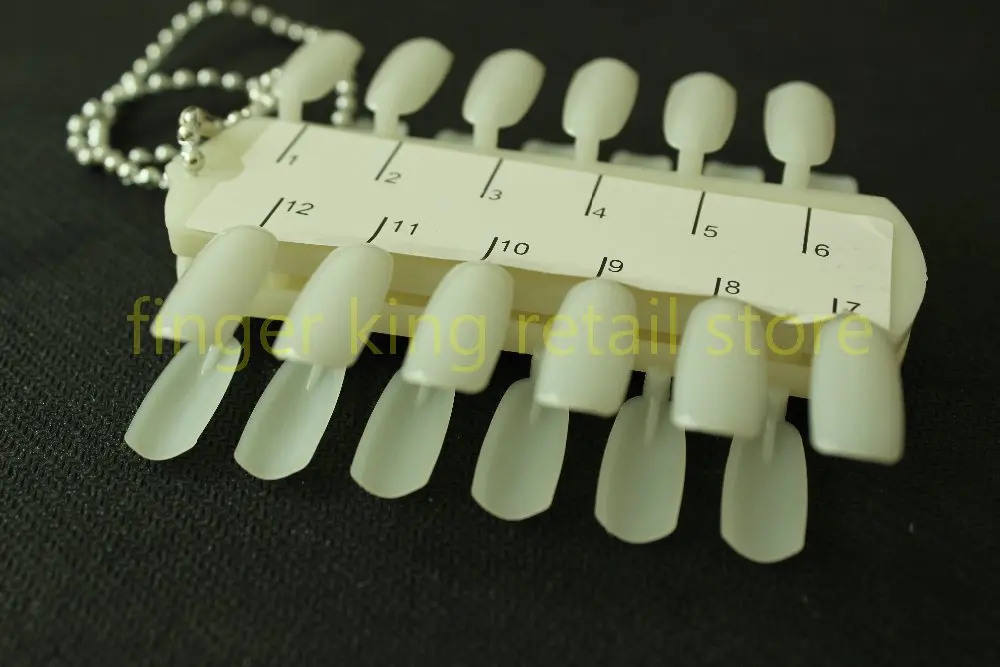 

FREE SHIPPING! 10PCS/LOT Double Side 24 Tips Nail Display Nail Colour Display For Nail Polish Display (not include chain)#X088