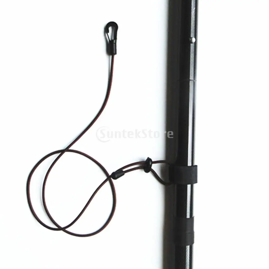 43 "/110 см 4 мм Прочный Банджи шнур Удочка/весло для байдарки, каное поводок с защелкой + регулируемый крюк и петля конец