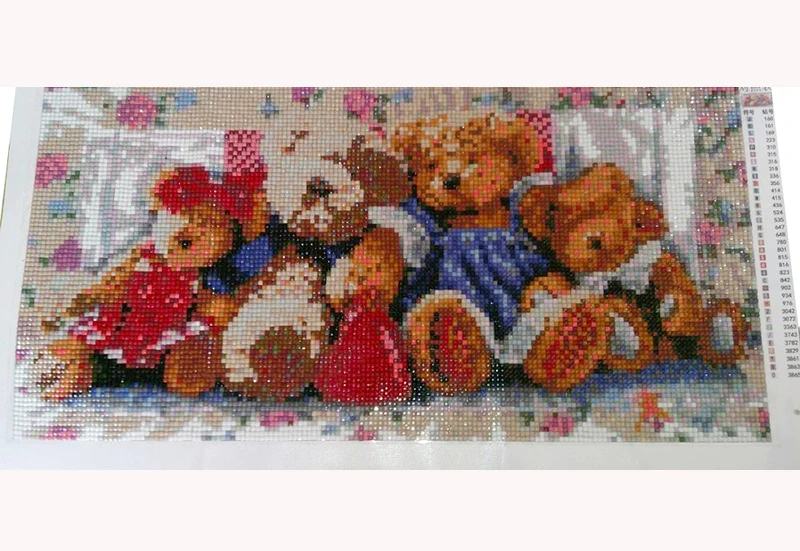 Danny-Bear-40x20-5D-Diy-diamond-painting-wall-sticker-diamond-mosaic-cross-stitch-needlework-embroidery-diamond