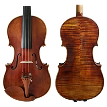 Копия Stradivarius 1715 ручной работы масло лак скрипка+ углеродного волокна лук пены чехол FPVN04