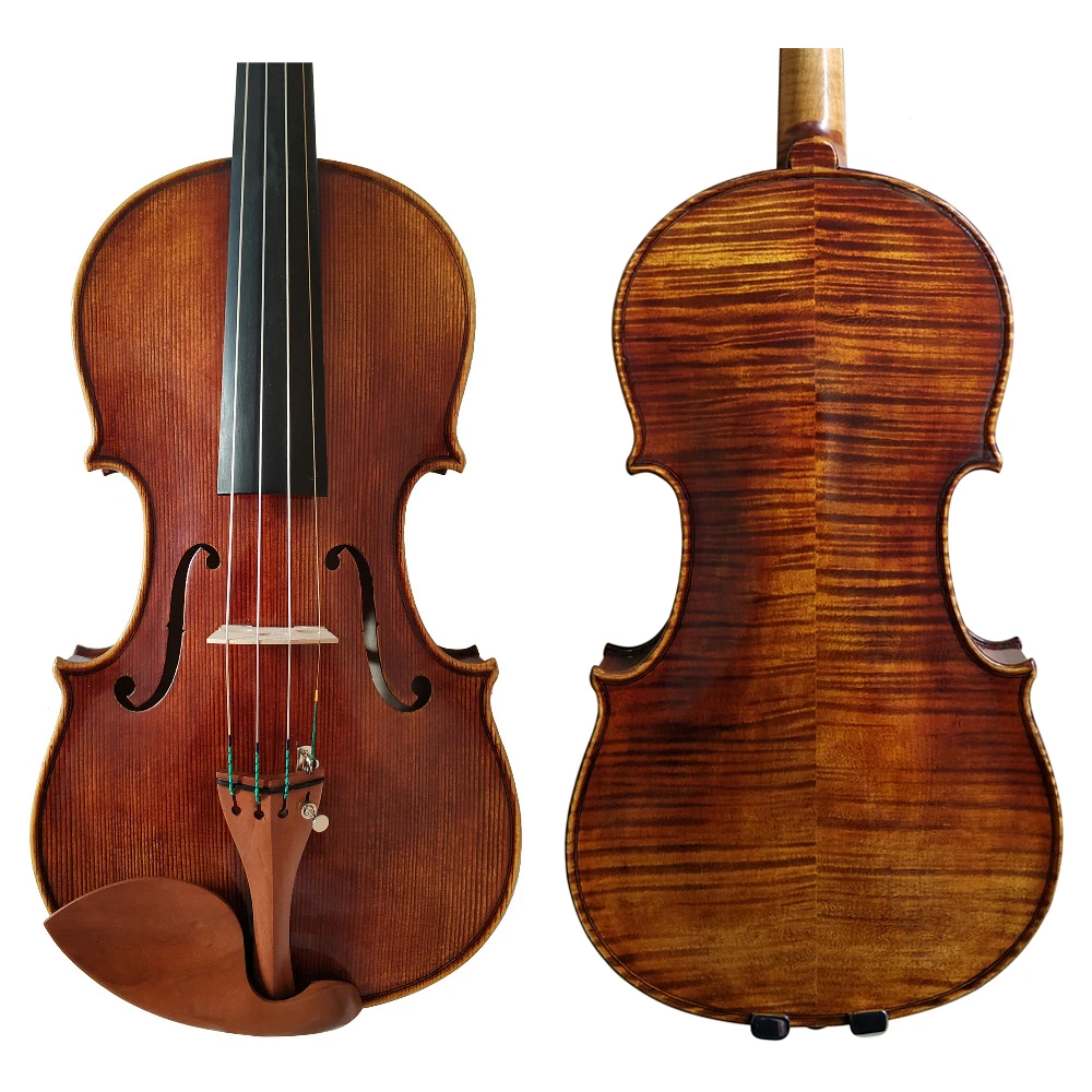 FREE SHIPPING Copy Stradivarius 1715 100 Handmade Oil Varnish Violin