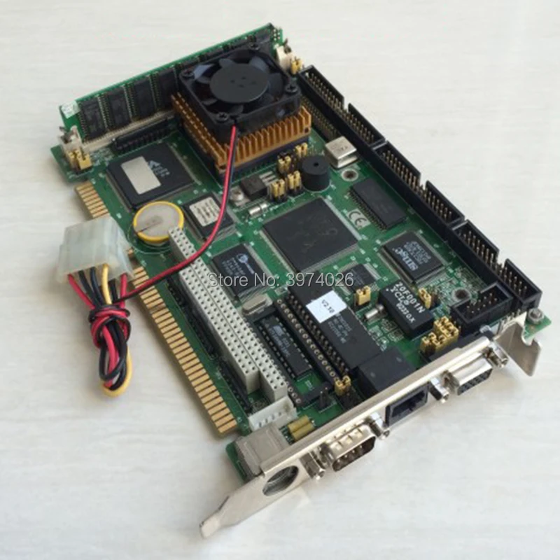486 материнская плата PCA-6145B/45L REV: C2 с сетевым интерфейсом отправить вентилятор