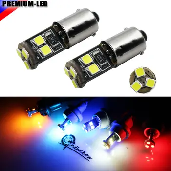 

CAN-bus Error Free 7-SMD BA9S 1891 641 BA9 T4W H6W LED Replacement Bulbs For Parking/Position Lights or License Plate Lights