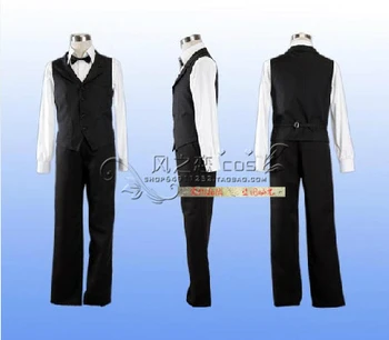 

Durarara!! Shizuo Heiwajima Bartender Suit Uniform Outfit Anime Manga Cosplay Costume F016