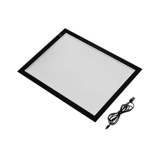 A4 ультра-тонкий Портативный планшет со светодиодной подсветкой Tracer с USB кабелем световая витрина с регулируемой яркостью ремесла трассировочный свет коробка трафаретная доска