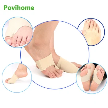 

2Pcs Soft Bunion Corrector Toe Separator Splint Correction System Hallux Valgus Foot Care Pedicure Orthotics Tool for legsZ27201