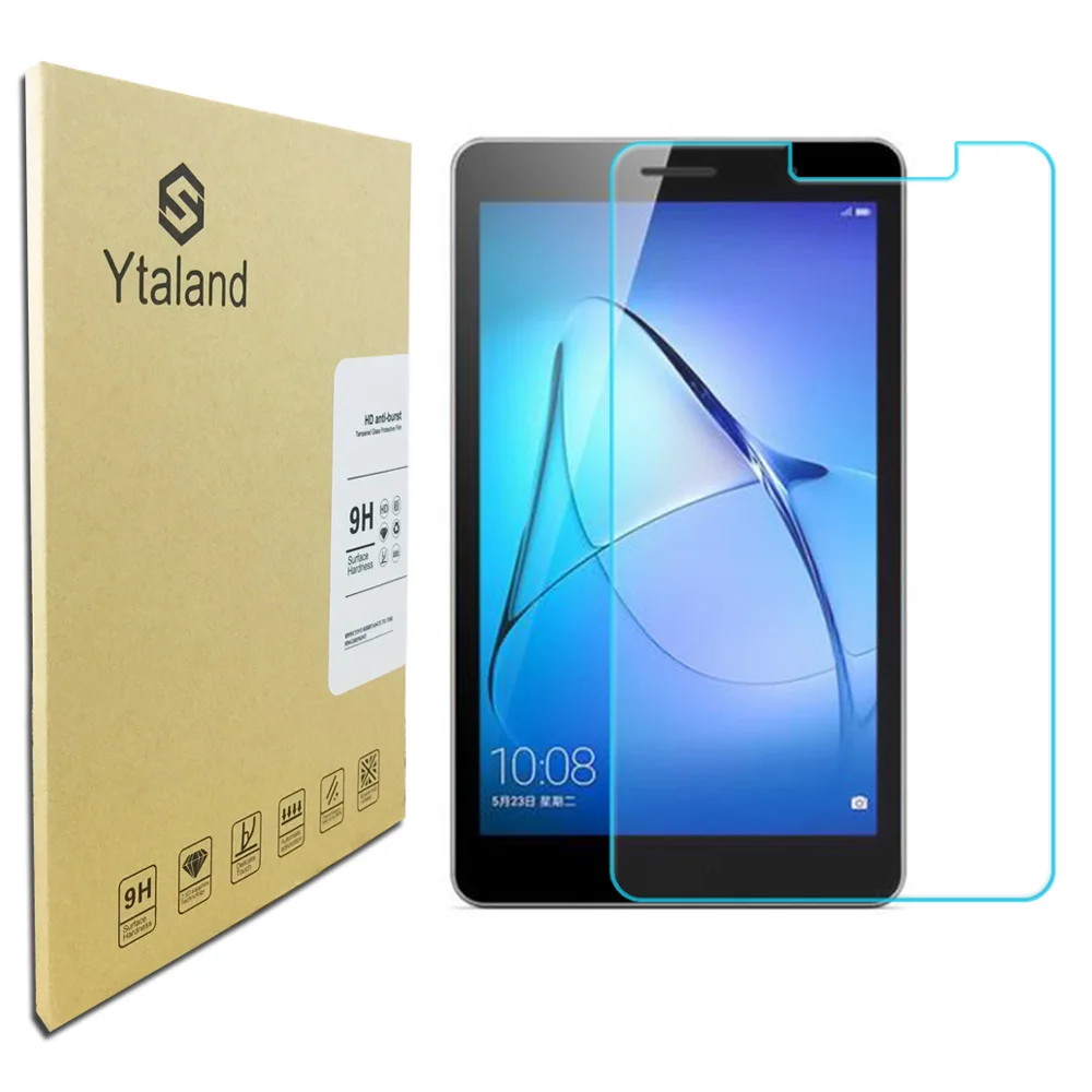 Твердое закаленное стекло Ytaland для Huawei MediaPad T3 8 дюймов протектор экрана передняя