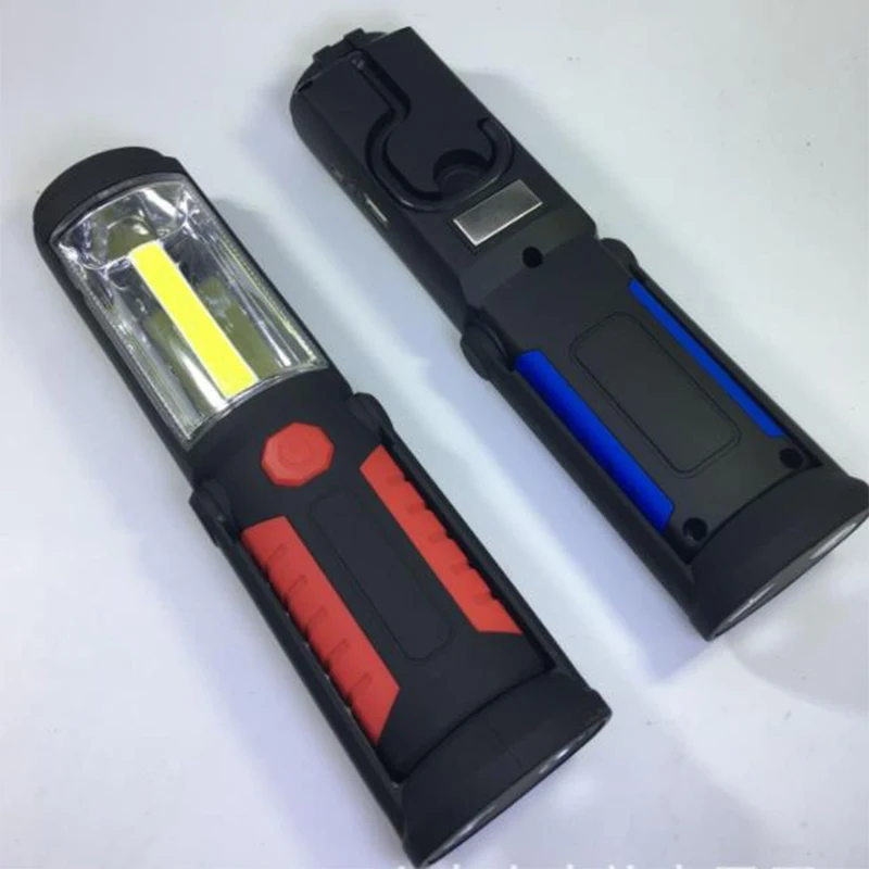 Rechargeable LED work light COB auto repair light tool light strong