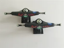 Original Royal Truck Skateboard Aluminum 5.25″ Cool MIKEMO Black Truck Skate Board