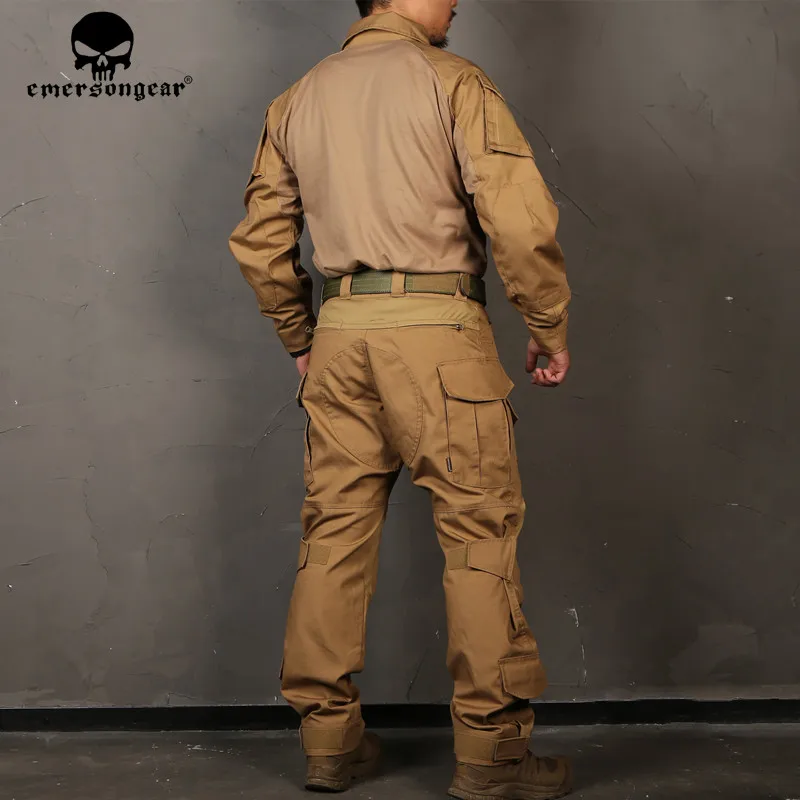 Тактические рубашки Emerson BDU G3 боевые Emersongear CP Стильные топы для поля боя штурмовая