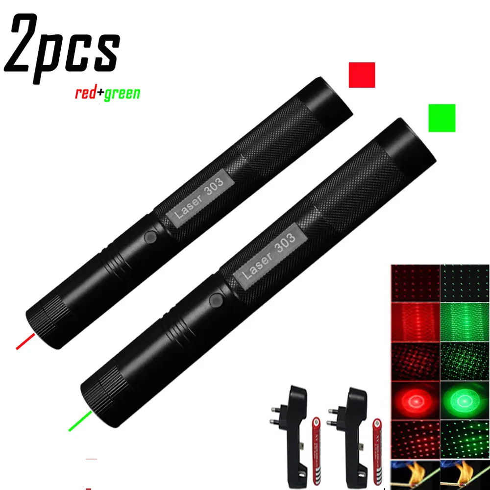 

Green Laser Sight CNC Lasers Pointer Powerful device 10000m Adjustable Focus Lazer with Star Cap+Charger+18650 Battery