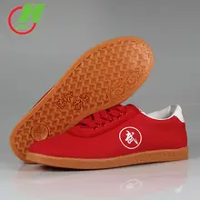 Белая, черная, красная парусиновая обувь для бега Kung Fu Wushu Taichi Tai Ji