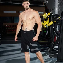Новые Брендовые мужские шорты для фитнеса, летние мужские спортивные штаны, шорты для тренировок в тренажерном зале, удобные дышащие мужские повседневные шорты для бега