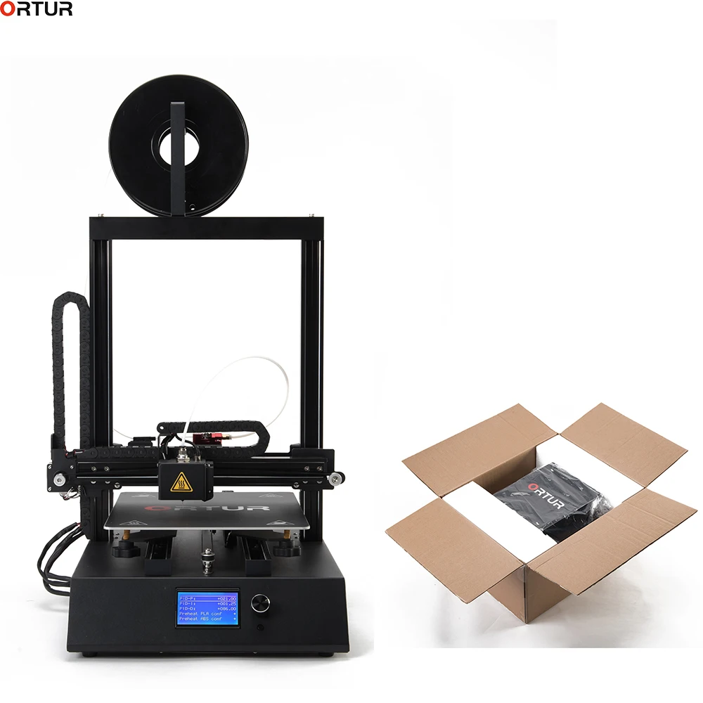 

Extreme High Accuracy 3D Printer Machine Ortur Updated Marlin 2.0 Industrial Linear Guide Rail Large Build Size of 260*310*305MM
