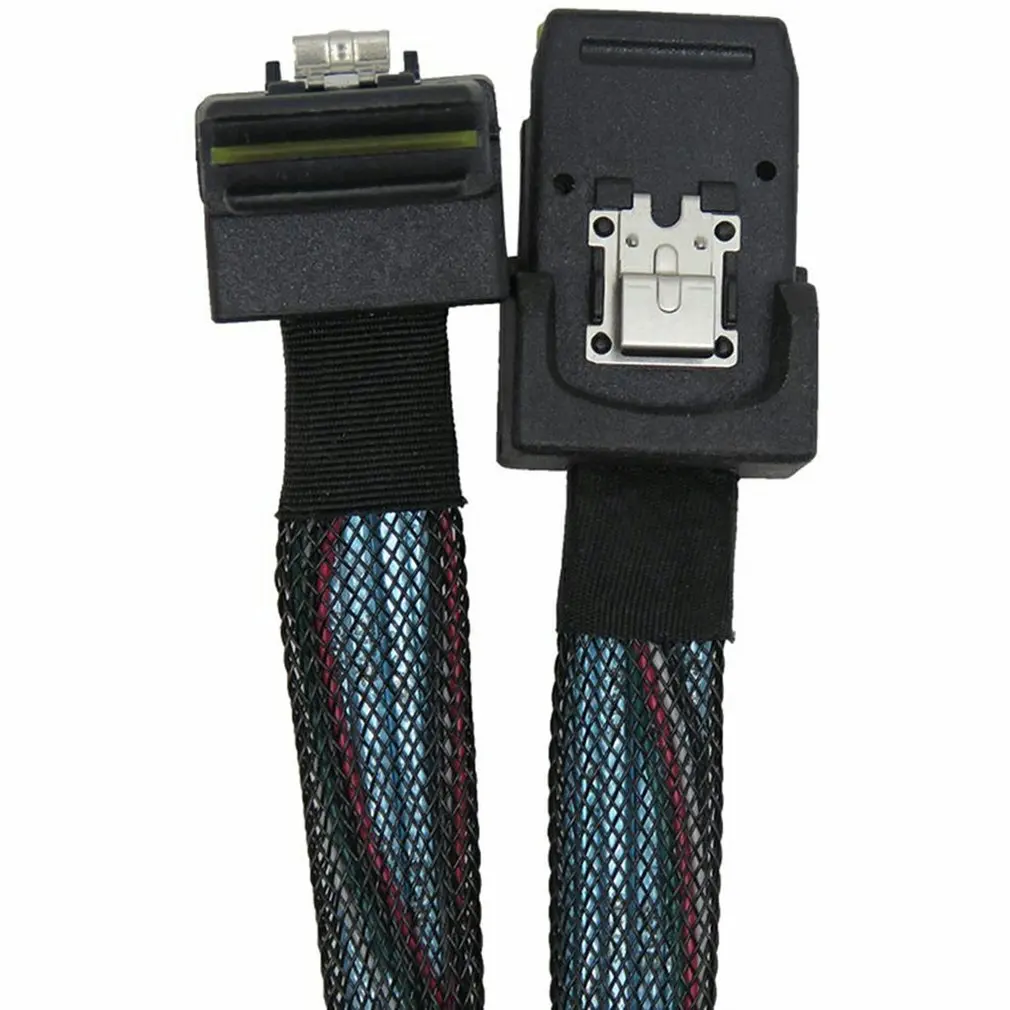 

Mini Sas36P 90 Degree Elbow Sff-8087 To Sas36P Server Data Transmission Line