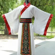 Древний китайский мужской костюм, сценический костюм для династии, мужской костюм Hanfu, Атласный халат, китайское традиционное платье для мужчин