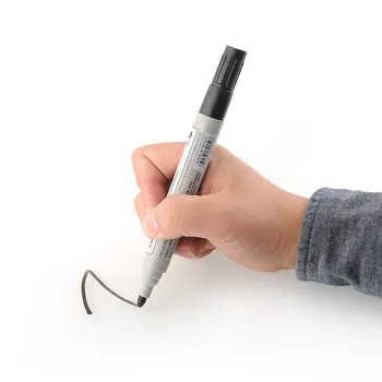 

10pcs Quality NEW Fine Black Whiteboard Marker Pen Dry Wipe Erasable Stationery
