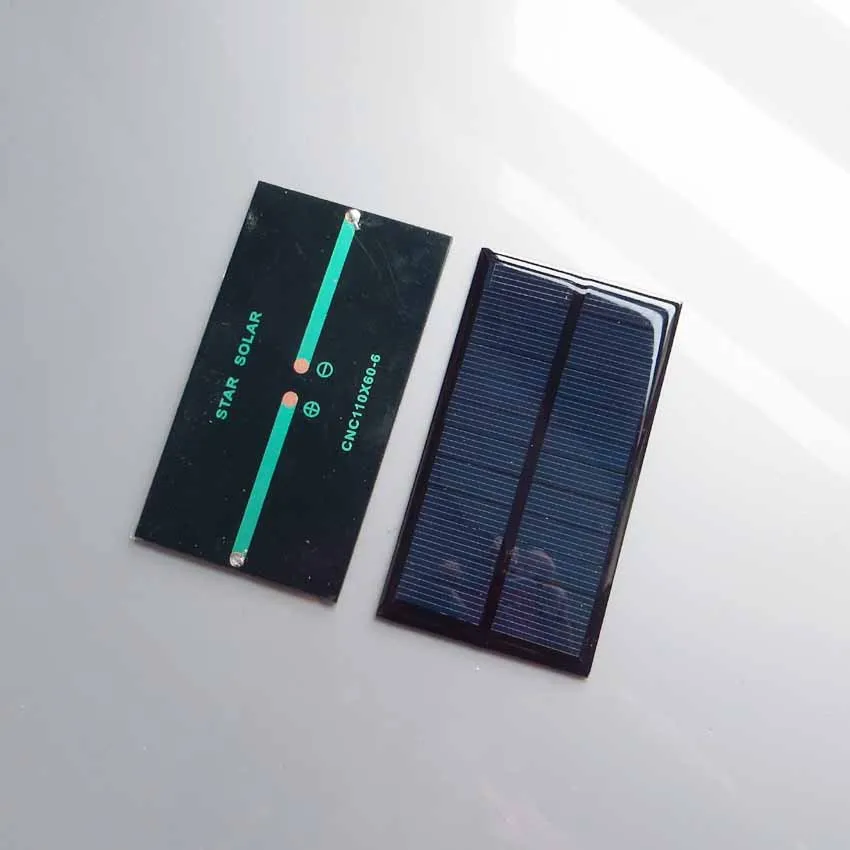 

2pcs x 6V 1W 160mA Mini monocrystalline polycrystalline solar generator charger