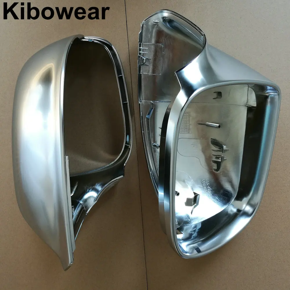 Накладки на боковые зеркала Kibowear для Audi Q5 8R Q7 4L SQ5 хромированные матовые