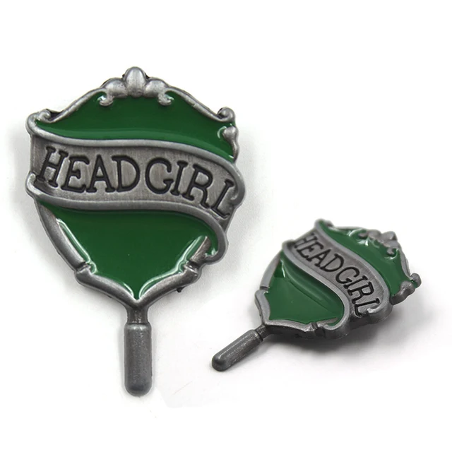 Harri Potter Deathly Hallows Hogwarts Head Boy Head Girl Metal Badge ...