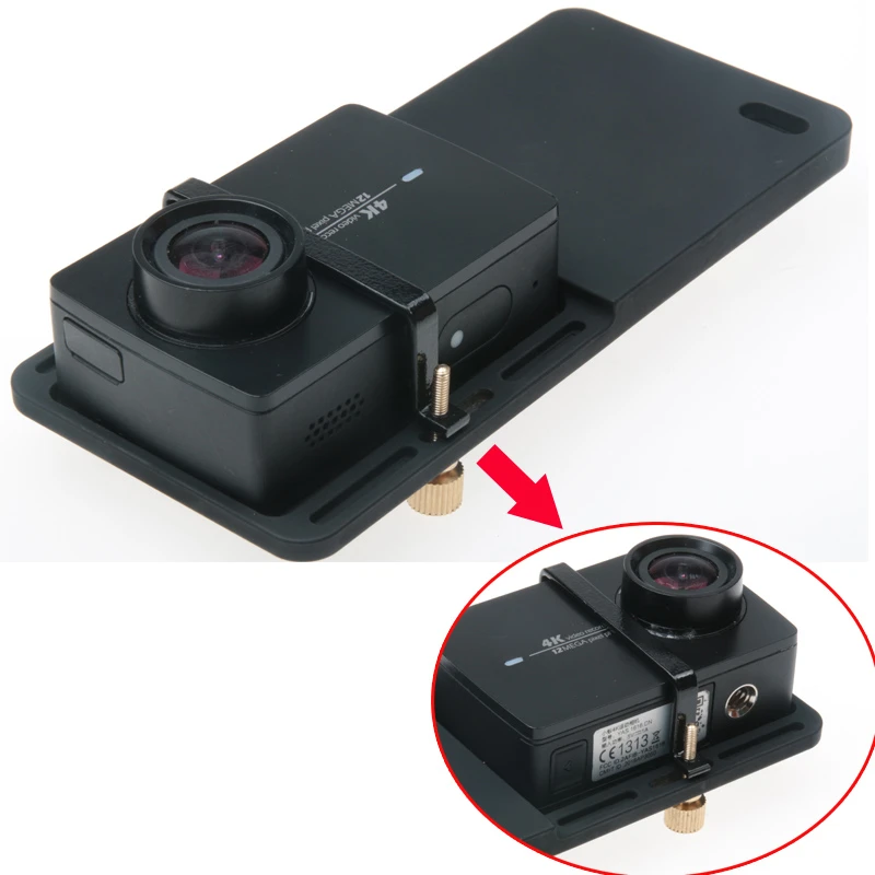 DJI Osmo Mobile 2 Zhiyun Smooth 4/3/Q Feiyu Mount Plate Gimbal Adapter for  GoPro Hero 8 7 6 4 Xiaomi Yi 4K SJCAM Accessories|Sports Camcorder Cases| -  AliExpress