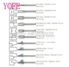 HSS Router Bits Wood Cutter Milling Fits Dremel Rotary Tool Set 10pcs 1/8
