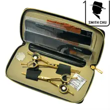 5.5 ” profesional peluquería corte de pelo y tijeras de entresacar tijeras peluquería Razor peluquería Set caja, LZS0065