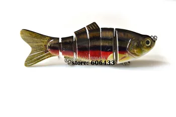 

Deep Sea Multi section Lure Fishing Fish Swing Lures 6 Segment Swimbait Crankbait 20cm/115g 8028-FL6B01 Free shipping