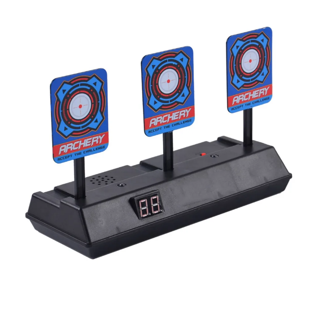 

1 Set Children Reset Electronic Target Shooting Score Bullet Target Toy for kids Toys Soft Bullets Blaster Training Device Case