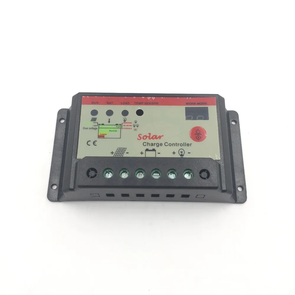 

10A 20A 30A 12V 24V Solar Cell panels Battery Charge Controller Timer for LED street lighting or solar home system