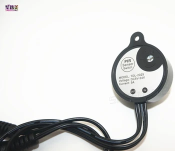 

DC5V /12V/ 24V 5A Body Infrared PIR Motion Sensor Switch Human Motion Sensor Detector Switch For single color LED Light Strip