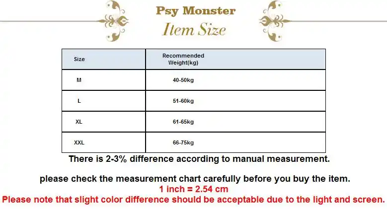 Maternity Belt Size Chart