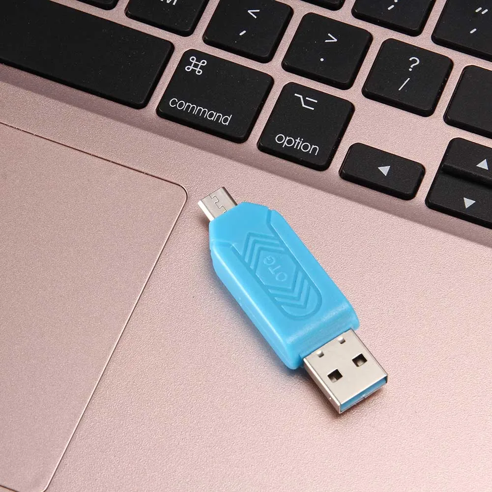 

USB 3.0 SD/Micro SD TF OTG Micro USB Smart Memory Card Adapter for Laptop Android Phones 8 SGA998