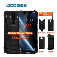 IP68 IP69K font b DOOGEE b font S90 Modular Rugged Mobile Phone 6 18inch Display 5050mAh
