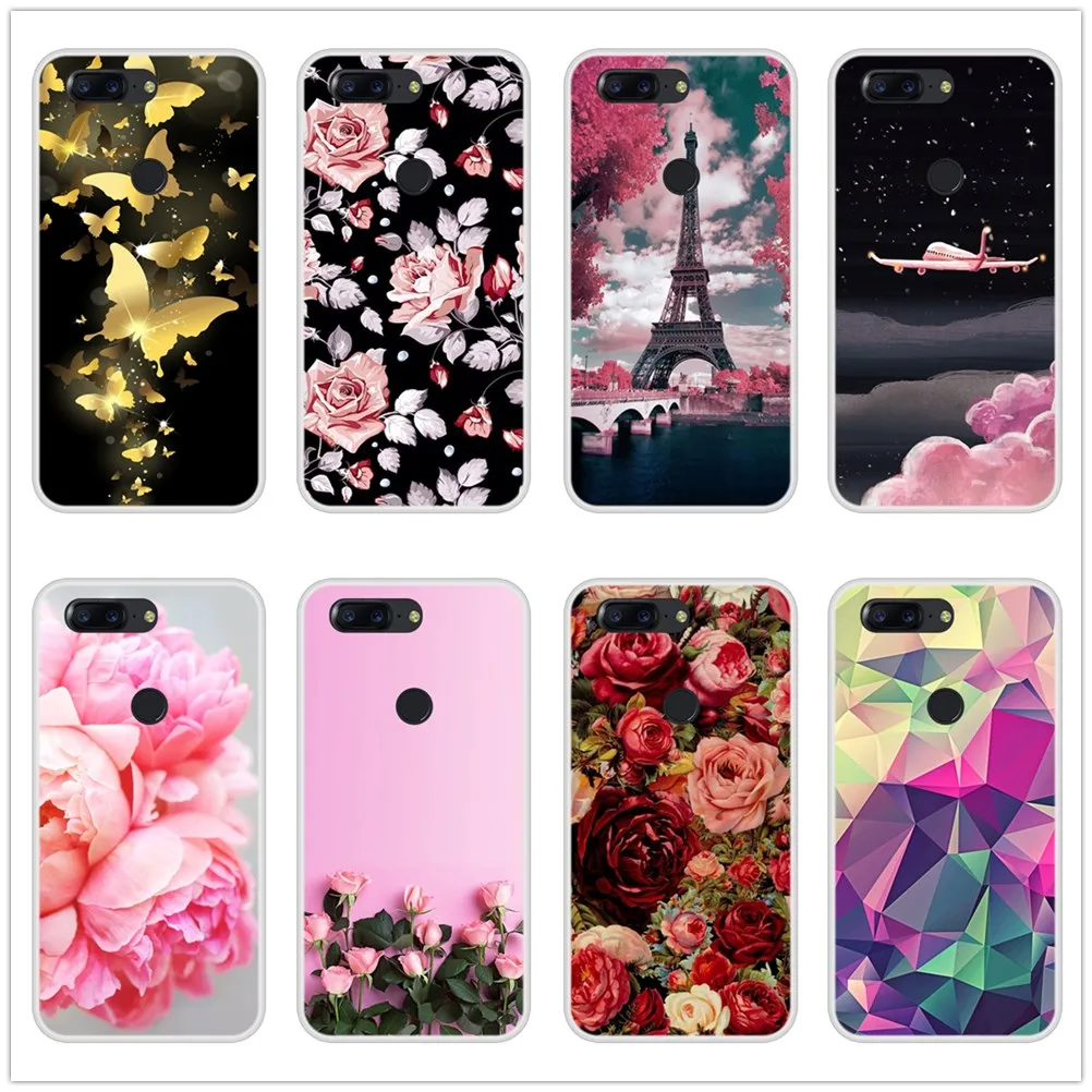 

Fashion Phone Cases For OnePlus 3 3T 5 5T 6 6T Fundas Coque For One Plus 3 3T 6 6T 5 5T Silicone Case Soft Back Cover