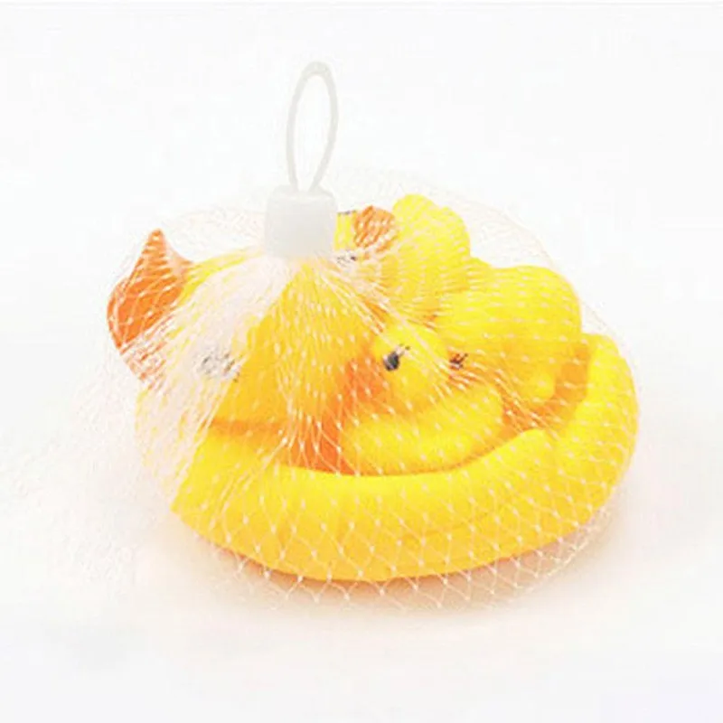 2016-hot-new-4pcs-Yellow-Rubber-Ducks-Bathtime-Squeaky-Bath-Toy-Water-Play-Baby-Kids-toys (4)