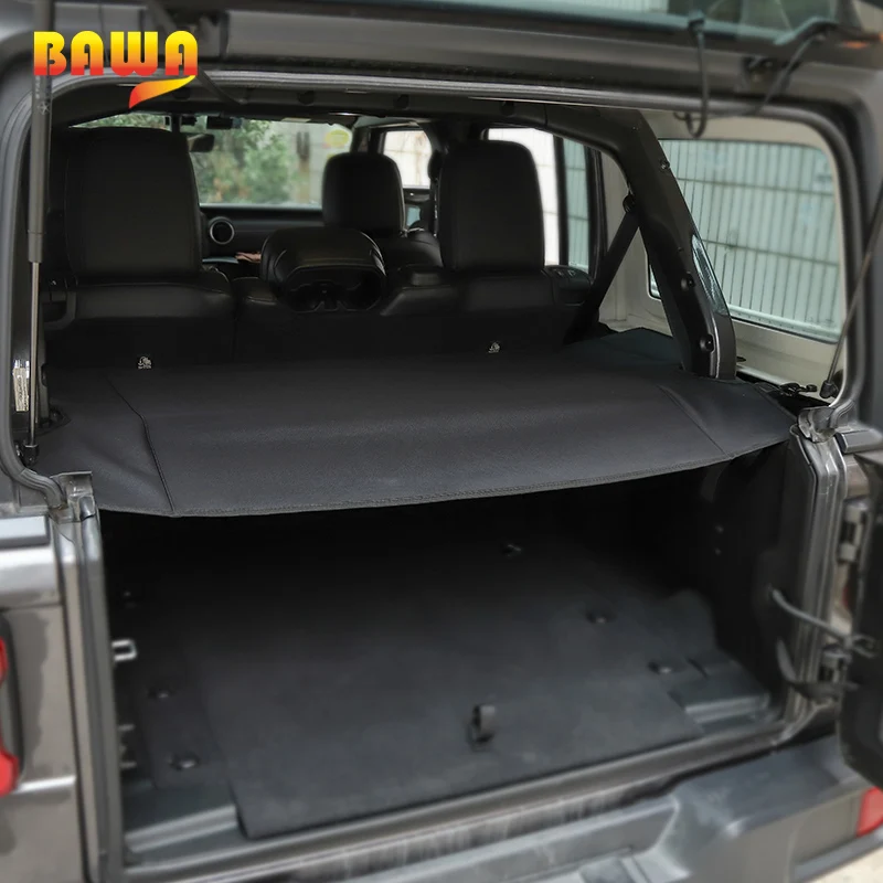 BAWA Укладка Уборка багажник автомобиля сетка для Jeep Wrangler JL 2018 + Чемодан Перевозчик