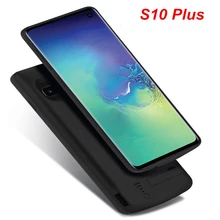 Для samsung Galaxy S10 плюс Батарея Чехол Smart Зарядное устройство чехол 6000 мАч Мощность банка для samsung S10 плюс Батарея чехол