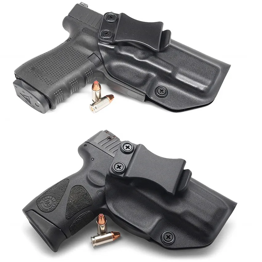 Baratos Funda de protección kydex ewb funda Tauro G2C GLOCK G19 G19X G23 G25 G32 G45 Gen 1 Gen 5 dentro de la cintura oculta llevar