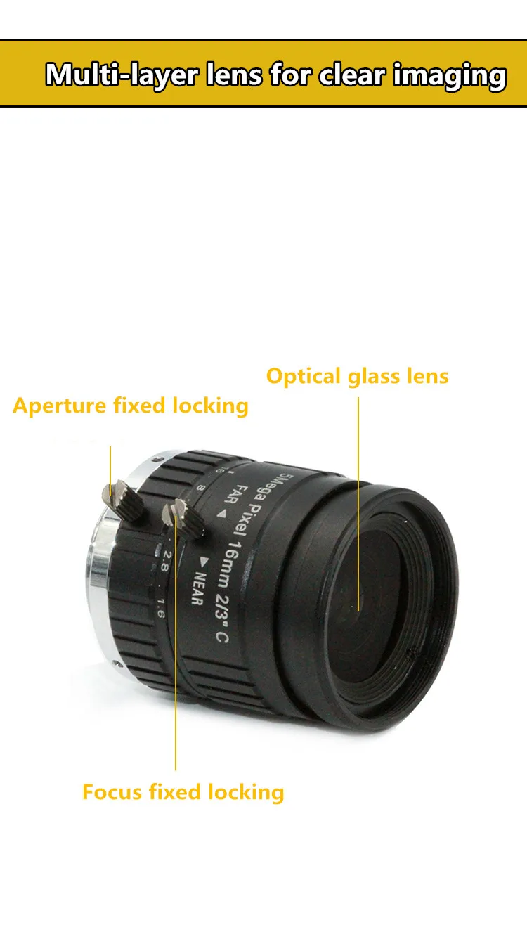 Multi-layer lens for clear imaging