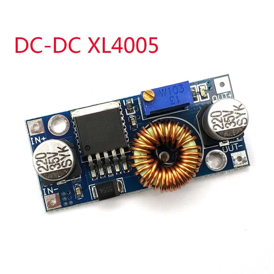 5A Max DC-DC XL4005 понижающий Регулируемый Модуль питания светодиодный модуль литиевого зарядного устройства