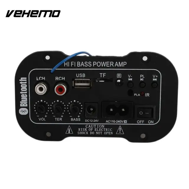 Cheap Audio Amplifier Car Amplifier 50W Power Amplifier Automobile Smart with Remote Control Portable Car