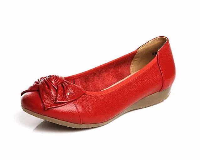 Женская обувь на плоской подошве из натуральной кожи; кожаная повседневная обувь; женские тонкие туфли