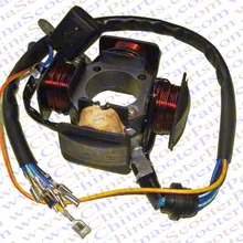Статор Магнето 4 полюсная катушка 6 проволока 125CC 150CC Xmotos Kaya Apollo CG Dirt Pit Bike ATV Quad Запчасти