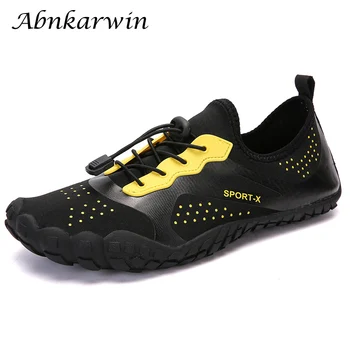 

water shoes men barefoot swimming aqua socks for sea waterschoenen stretch fabric slip on deniz ayakkabi zapatos playa swim agua