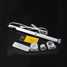 Best Offers Smart Home Electric Roller Blind 100-240V AC Electric Roller Shade Motor Blind Tubular Motor Kit Remote Control DIY Tools