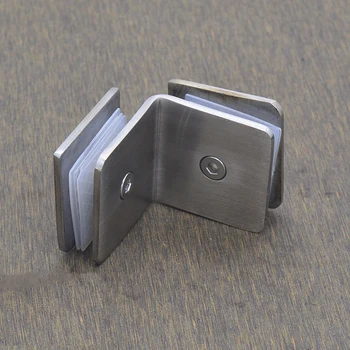 

free shipping glass clamp door stainless steel clip hardware part spreader Shower room fixed bracket sliding door furniture