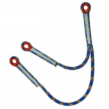 ASOL наружная скалолазание для пешего туризма Y Форма Асимметричная веревка замок альпинистское Y веревка оборудование для выживания